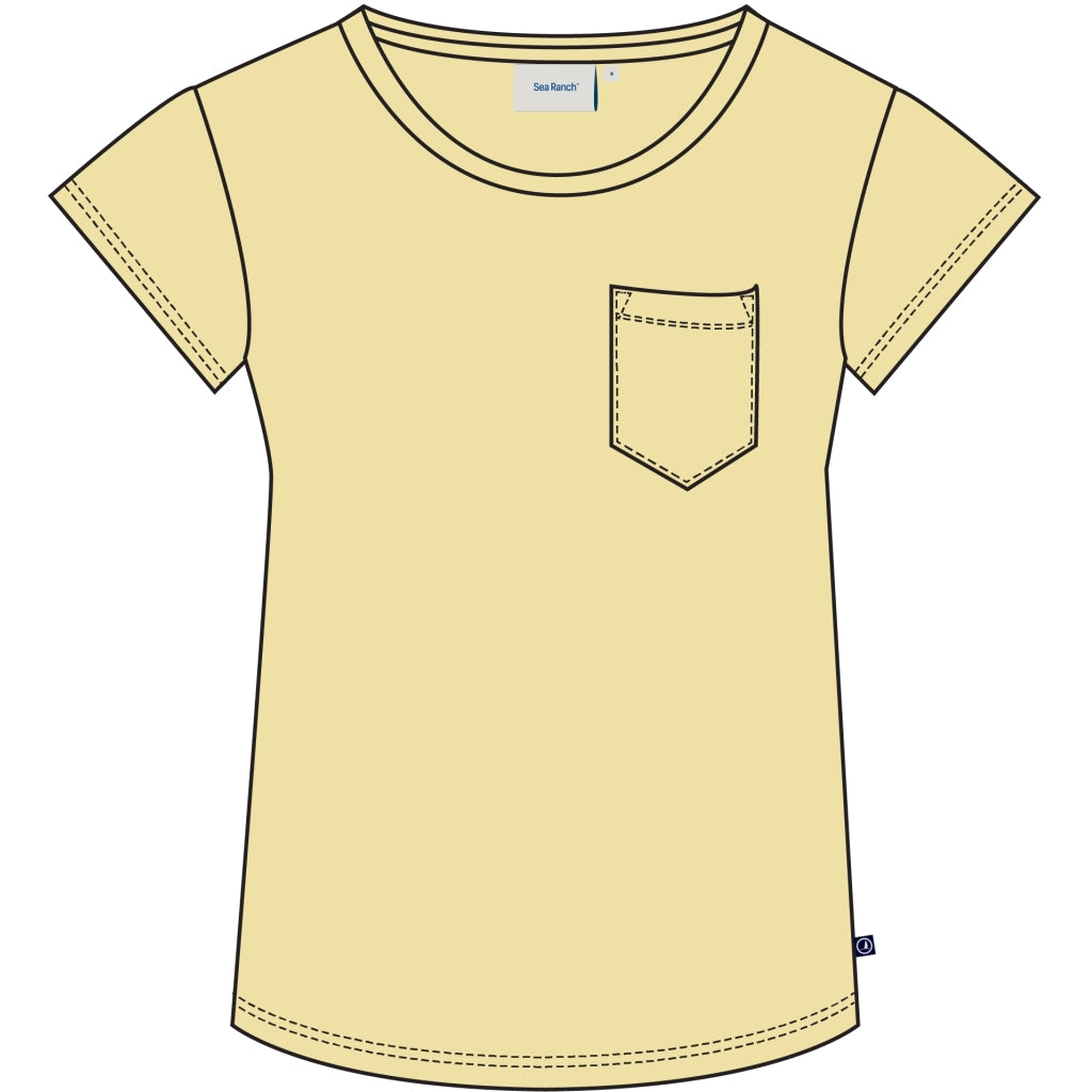 Sea Ranch Adina Short Sleeve Tee Short Sleeve Tee Spark Yellow