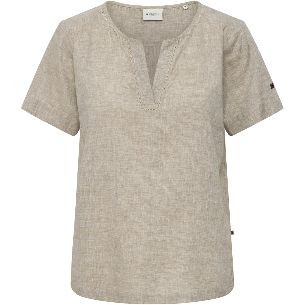 Redgreen Women Alexia Shirt Dresses / Shirts 422 Ligth Sand Melange