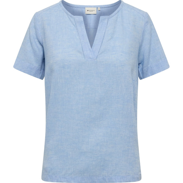 Redgreen Women Alexia Shirt Dresses / Shirts Sky Blue Melange