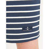 Sea Ranch Anjelica Striped Skirt Skirts SR Navy/Pearl Breton