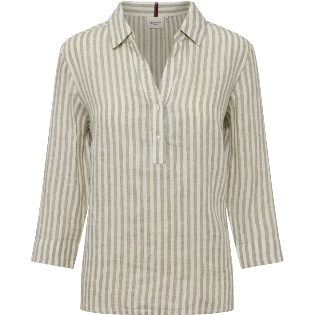 Redgreen Women Anya Shirt Dresses / Shirts 123 Sand Stripe
