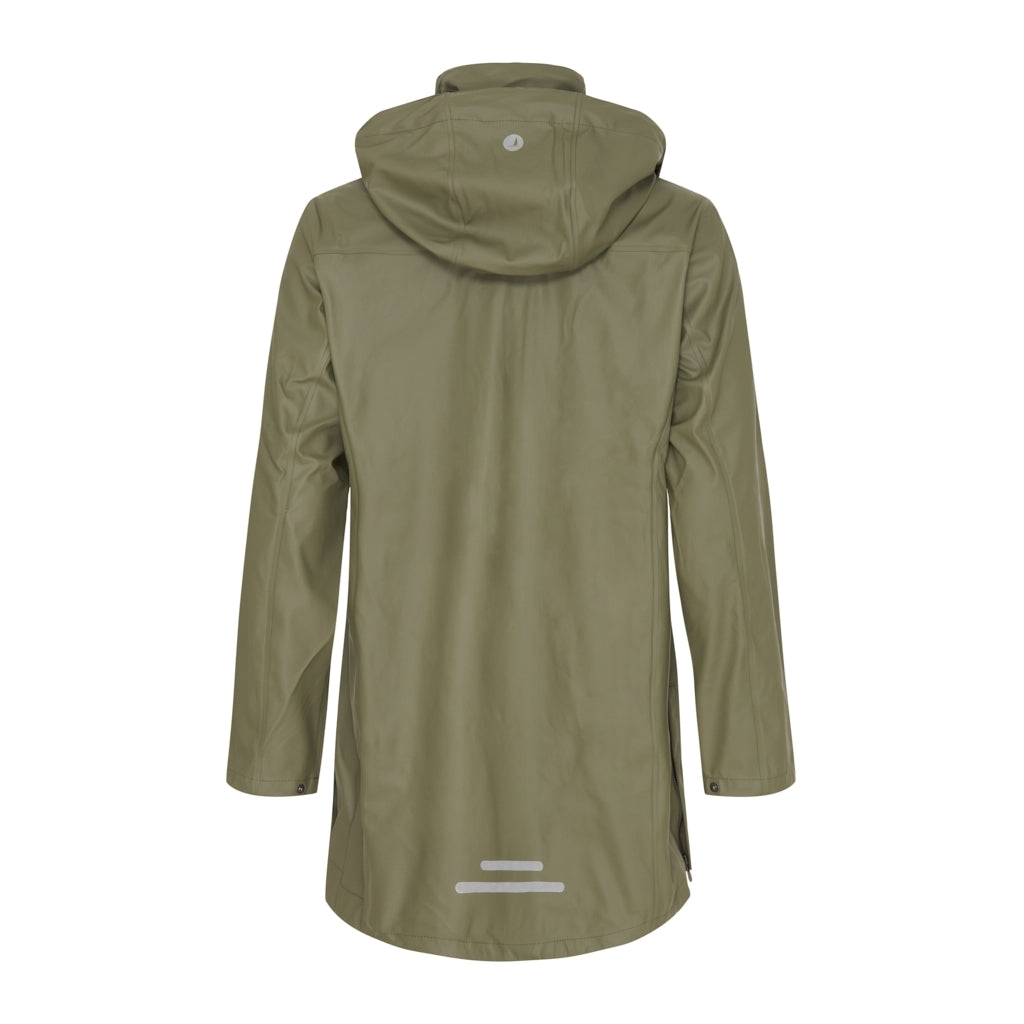 Sea Ranch Brooke Solid Raincoat Jackets and Coats Army Grøn