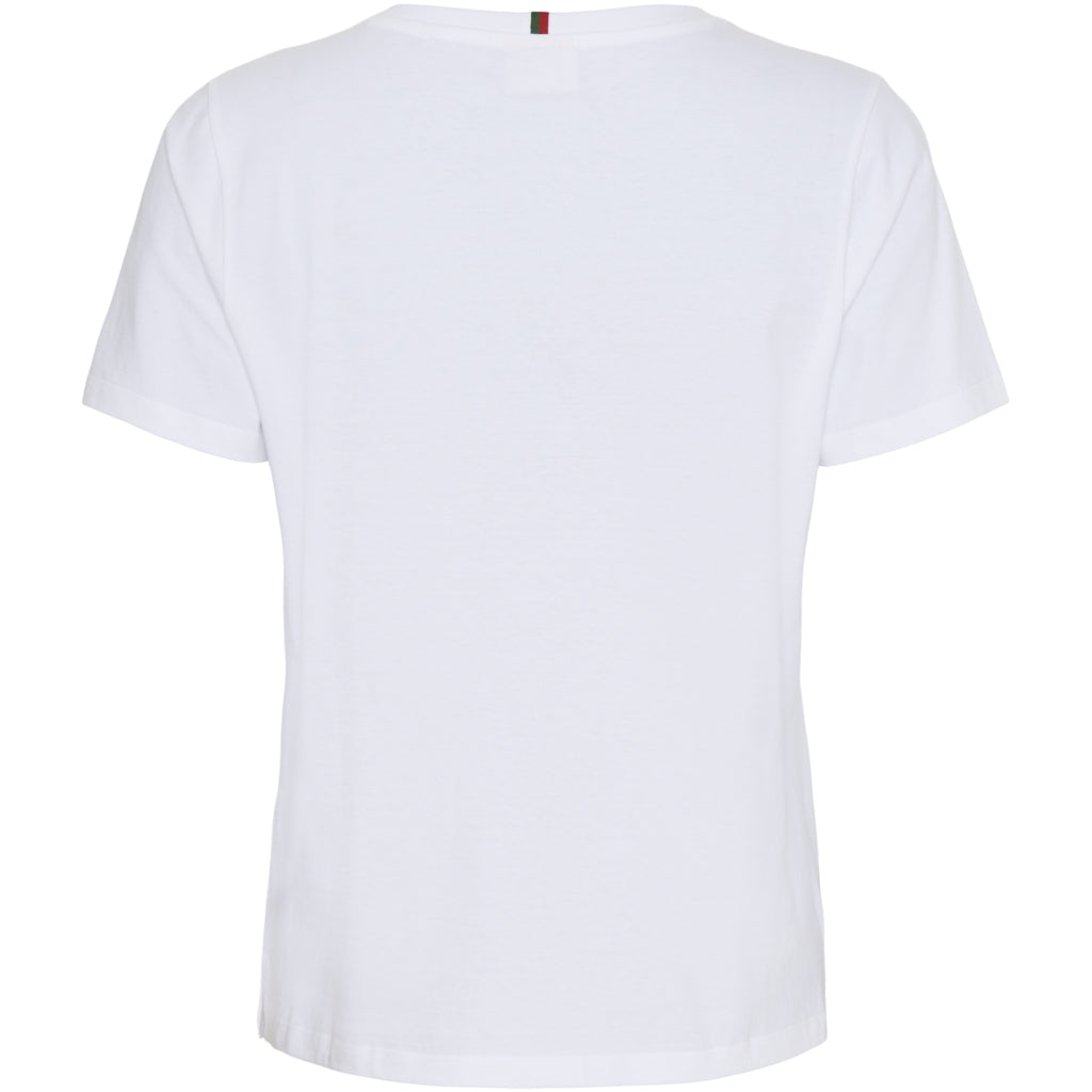 Redgreen Women Charley T-shirt Short Sleeve Tee 310 White
