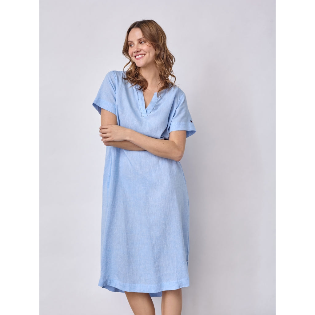 Redgreen Women Dahlia Dress Dresses / Shirts 462 Light Blue Melange