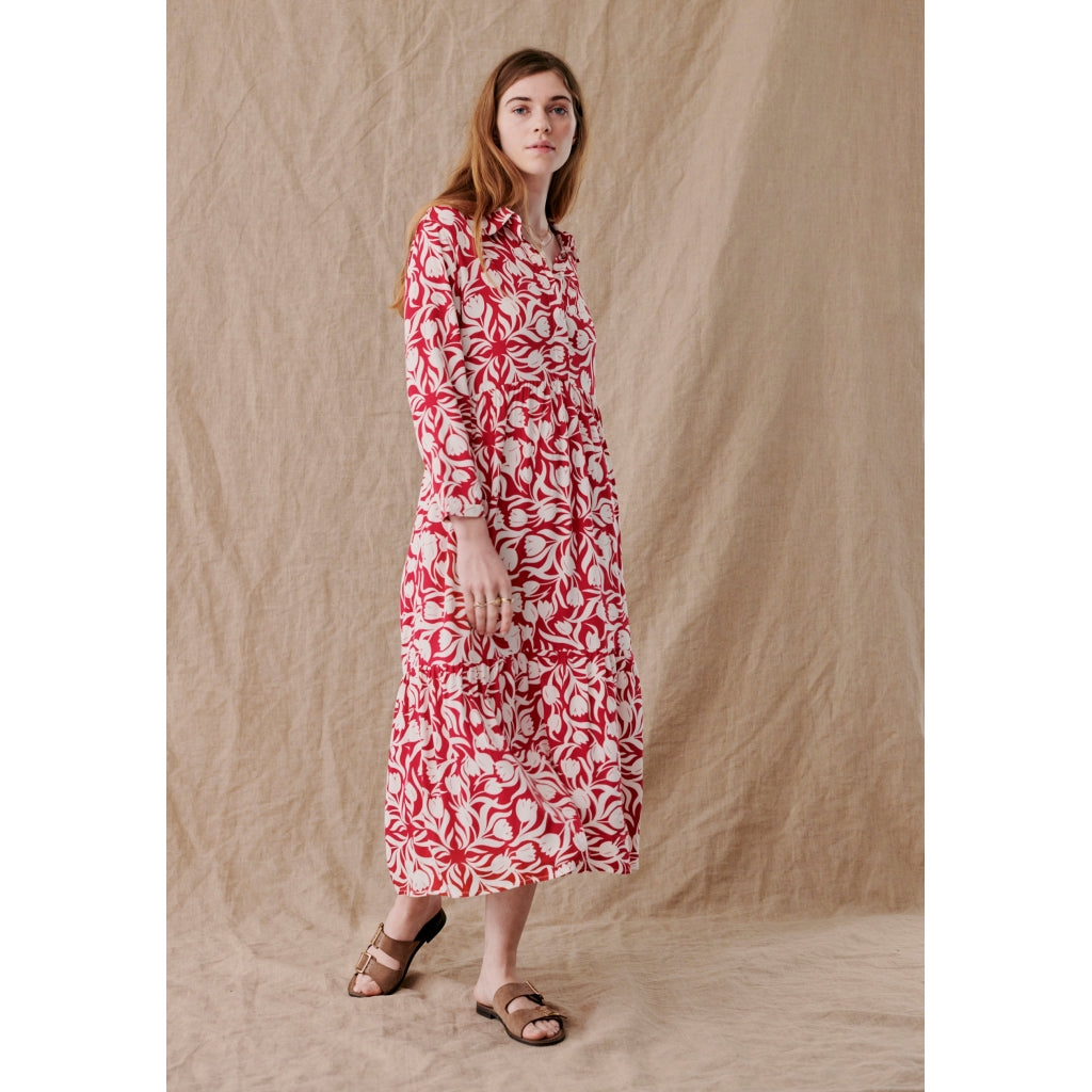 Redgreen Women Dalle Dress Dresses / Shirts 344 Red Pattern