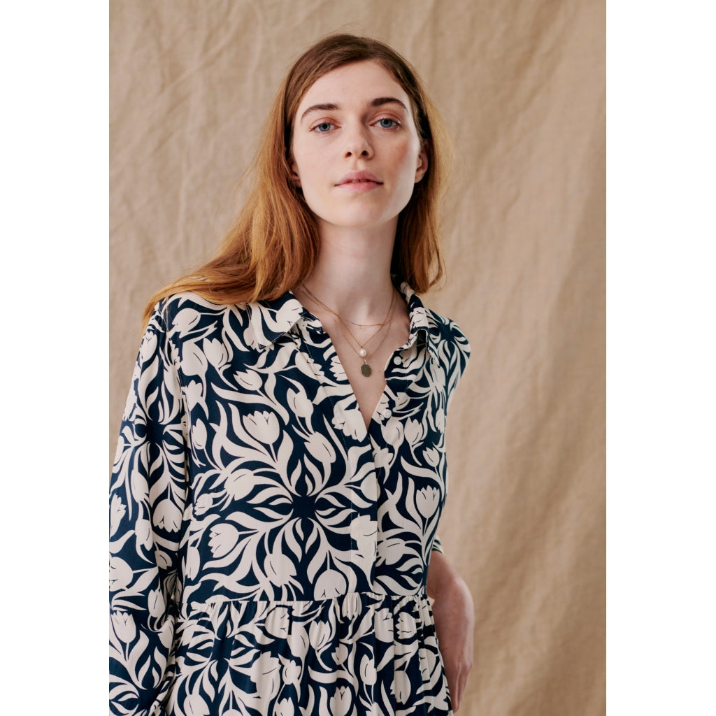 Redgreen Women Dalle Dress Dresses / Shirts 369 Dark Navy Pattern
