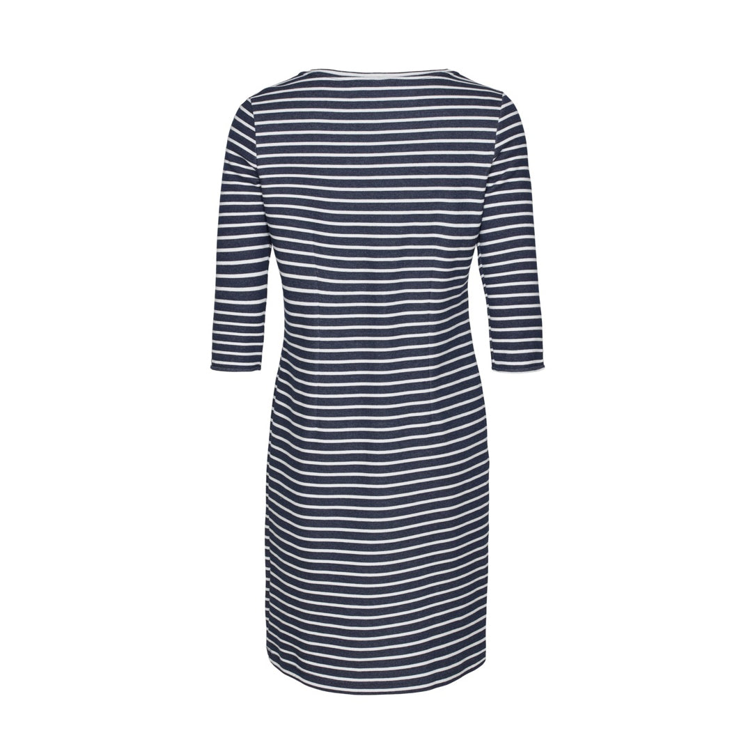 Sea Ranch Daphne Striped Long Sleeve Dress Dresses / Shirts SR Navy/Pearl
