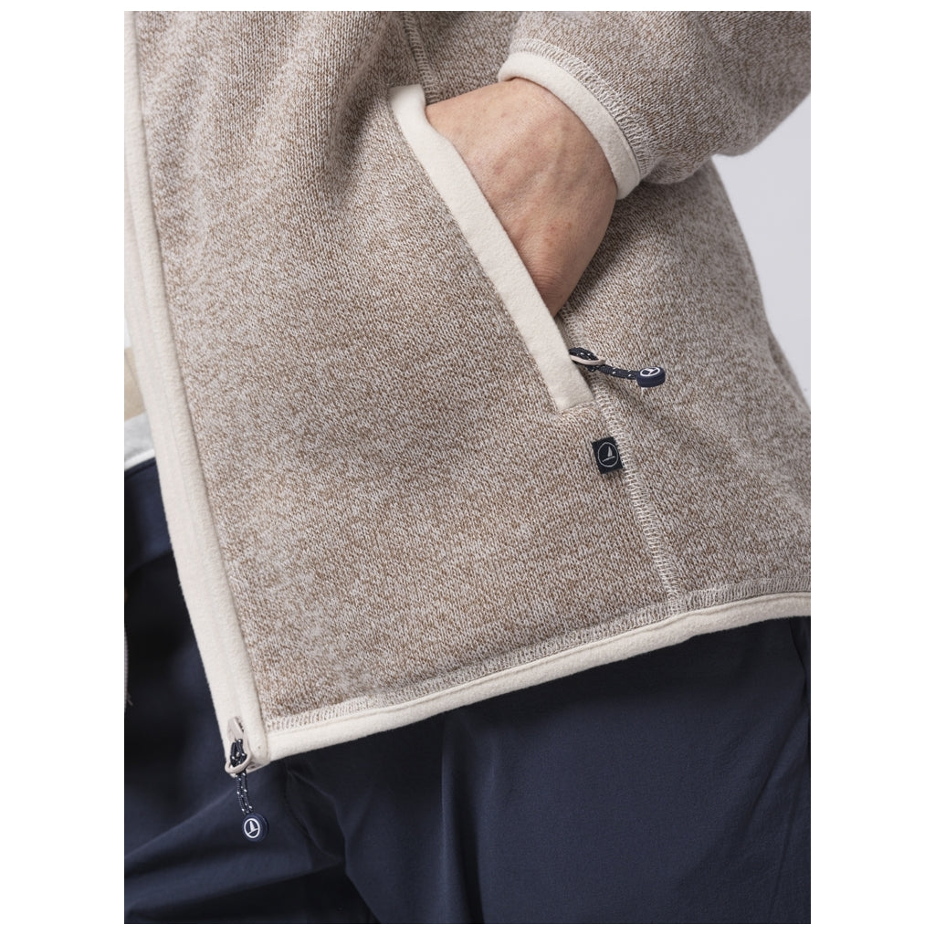 Sea Ranch Eleana Fleece Fleece Brown Melange