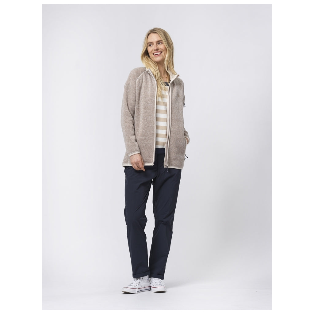 Sea Ranch Eleana Fleece Fleece Brown Melange