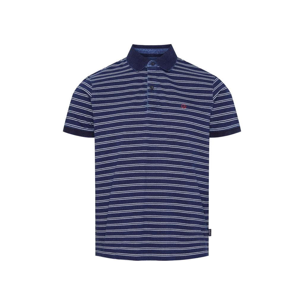 Sea Ranch Emil Polo Polo Shirts Indigo/Pearl