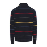 Sea Ranch Hamilton Half Zip Sweatshirt Sweats Dark Navy Multi Stripe