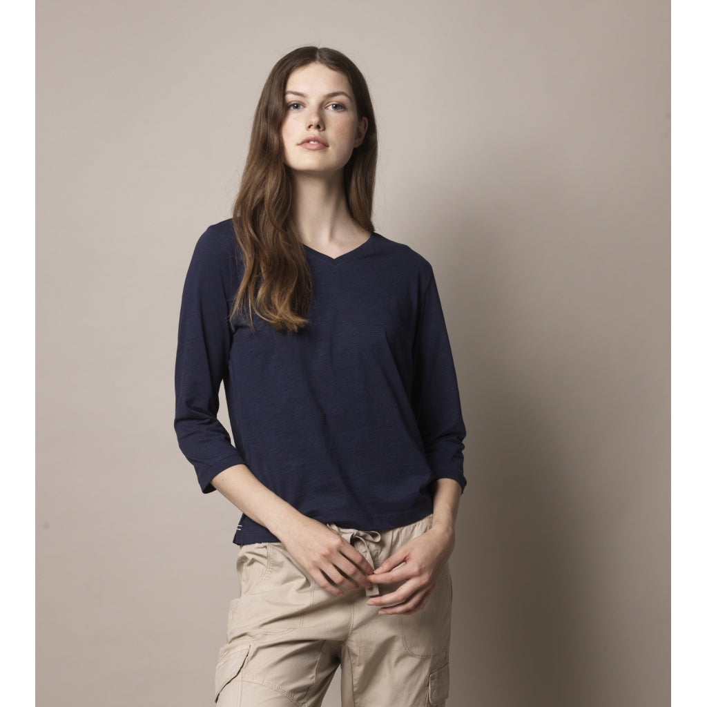 Sea Ranch Kaya 3/4 length Sleeve Tee Short Sleeve Tee SR Navy