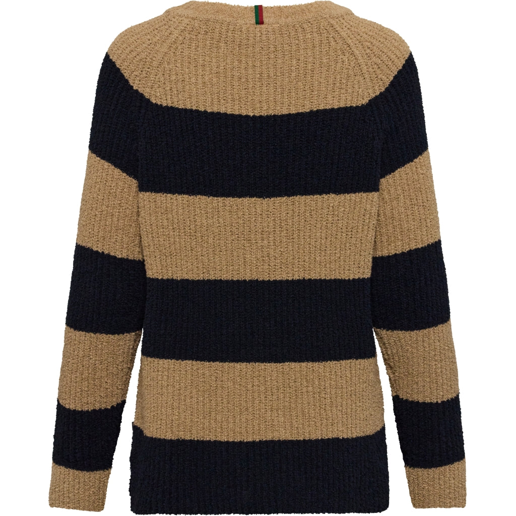 Redgreen Women Kimberly Knit Knit 124 Mid Sand Stripe