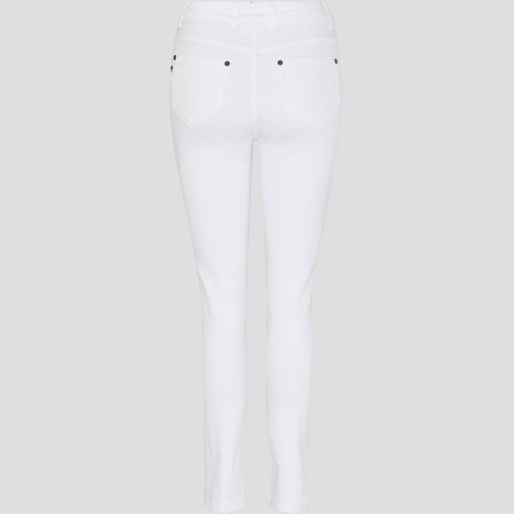 Redgreen Women Mai Jeans Pants and Shorts Off White