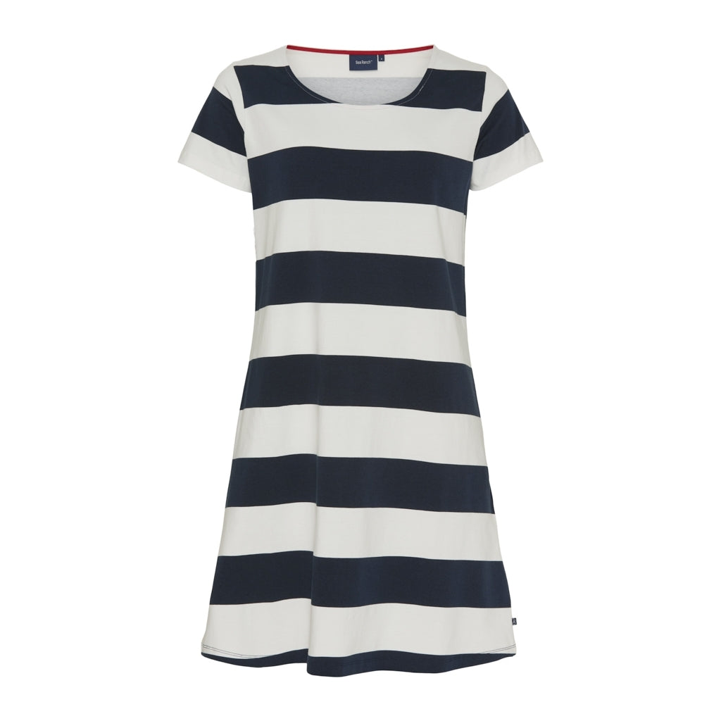 Sea Ranch Maren Dress Dresses / Shirts Pearl/Dark Navy