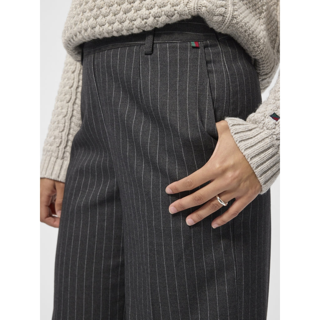 Redgreen Women Marina Pants Pants and Shorts 113 Grey Stripe