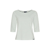 Sea Ranch Marina tee with UV protection Long Sleeve Tee 1126 White / Pastel Green