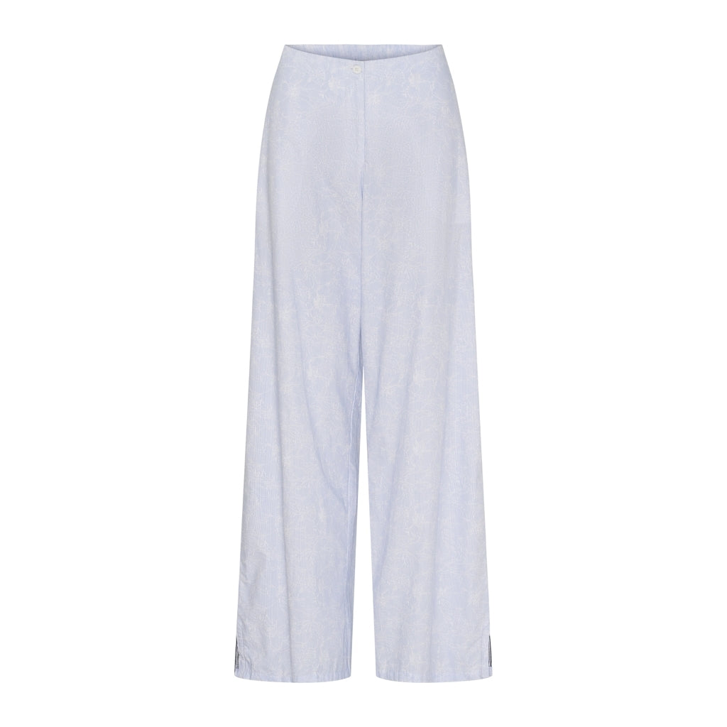 Sea Ranch Otta Pants Pants and Shorts Light Blue/White