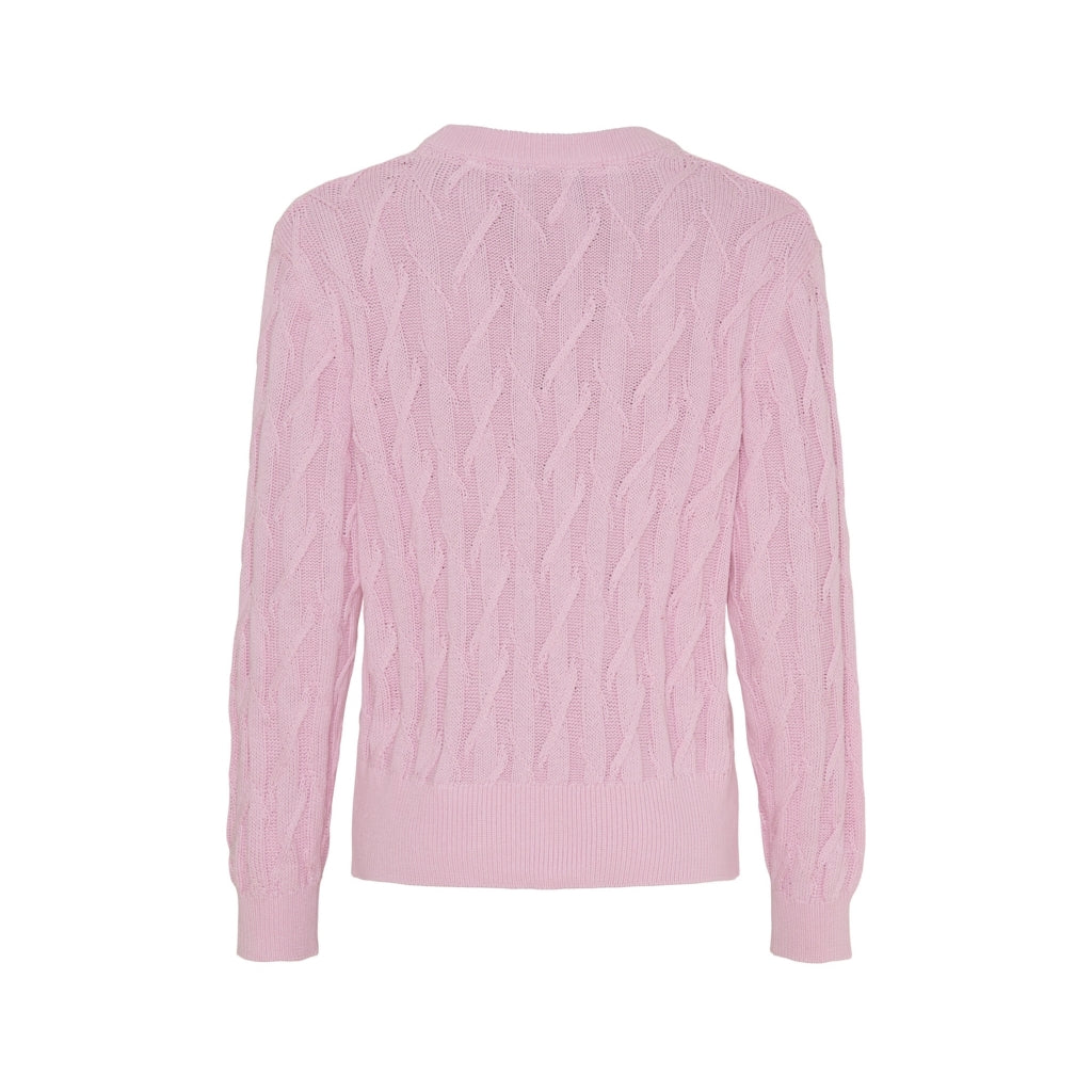 Palma striped knitted set