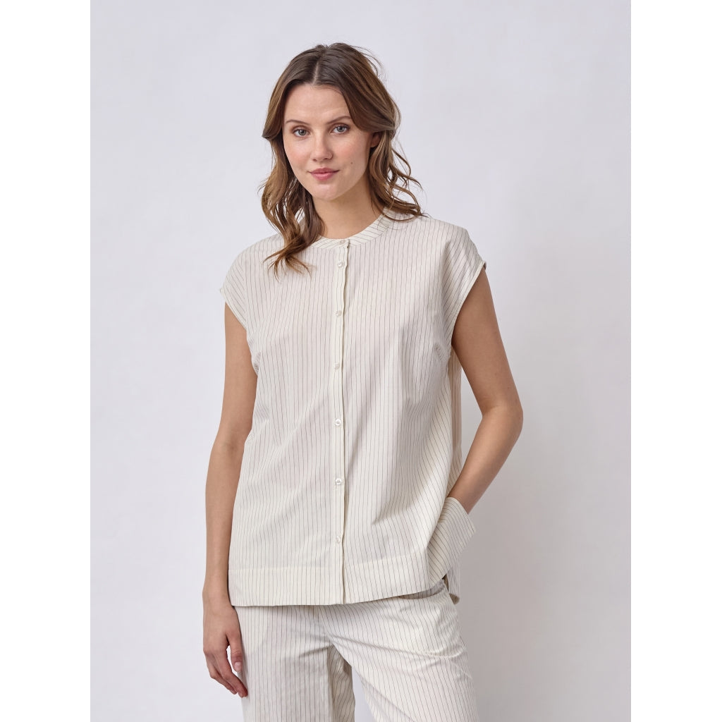 Redgreen Women RG_Adeline Blouse 199 Black Stripe
