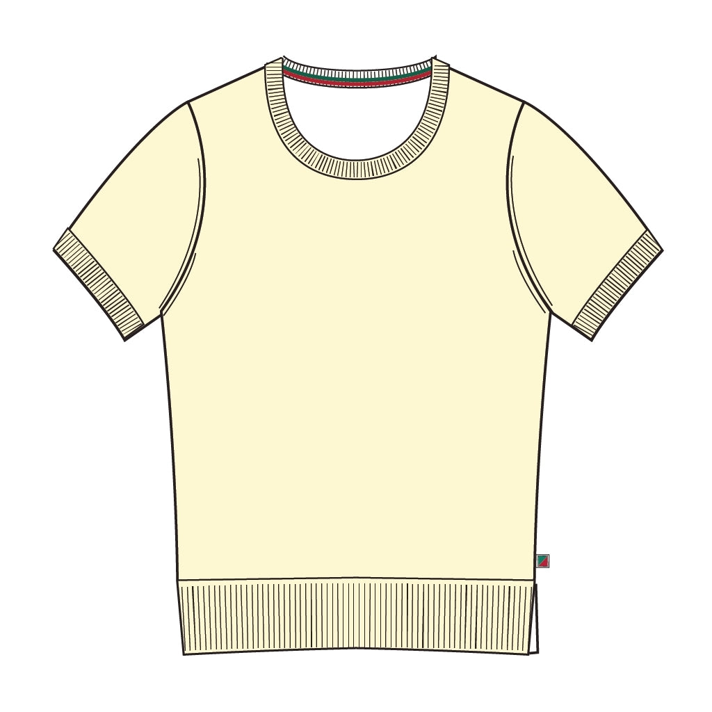 Redgreen Women RG_Aimee Solid Knit 030 Yellow Pastel