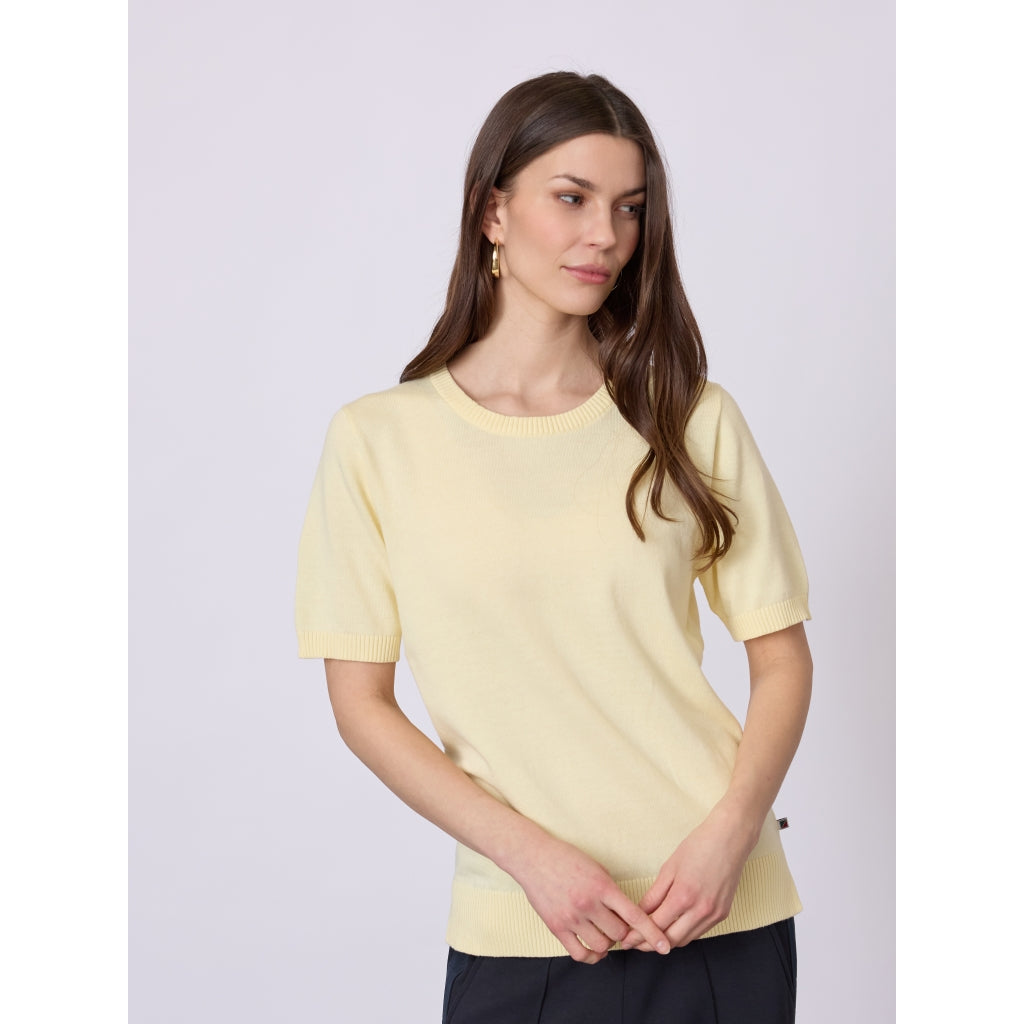 Redgreen Women RG_Aimee Solid Knit 030 Yellow Pastel