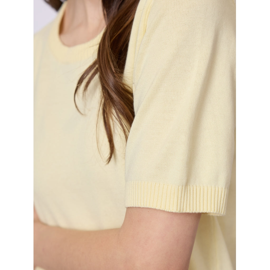 Redgreen Women RG_Aimee Solid Knit 030 Yellow Pastel