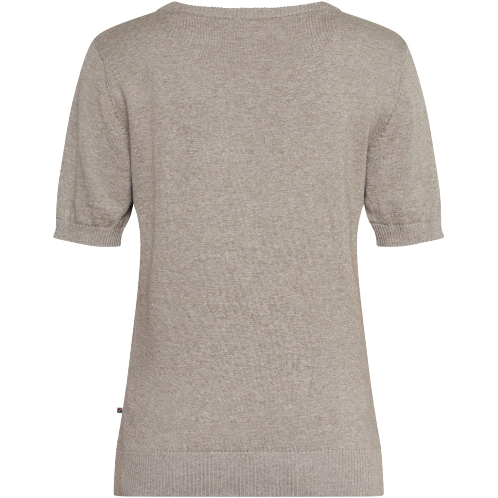 Redgreen Women RG_Aimee Solid Knit 425 Dark Sand Melange