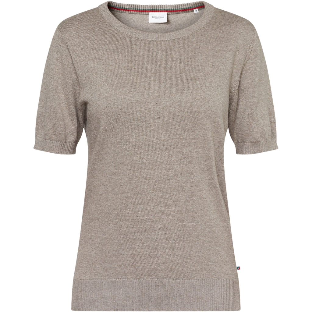 Redgreen Women RG_Aimee Solid Knit 425 Dark Sand Melange