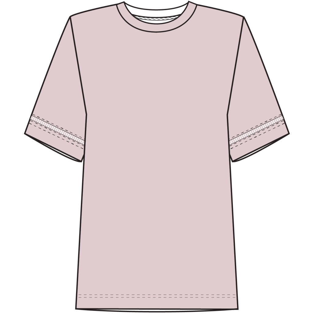 Redgreen Women RG_Cami Short Sleeve Tee Rose
