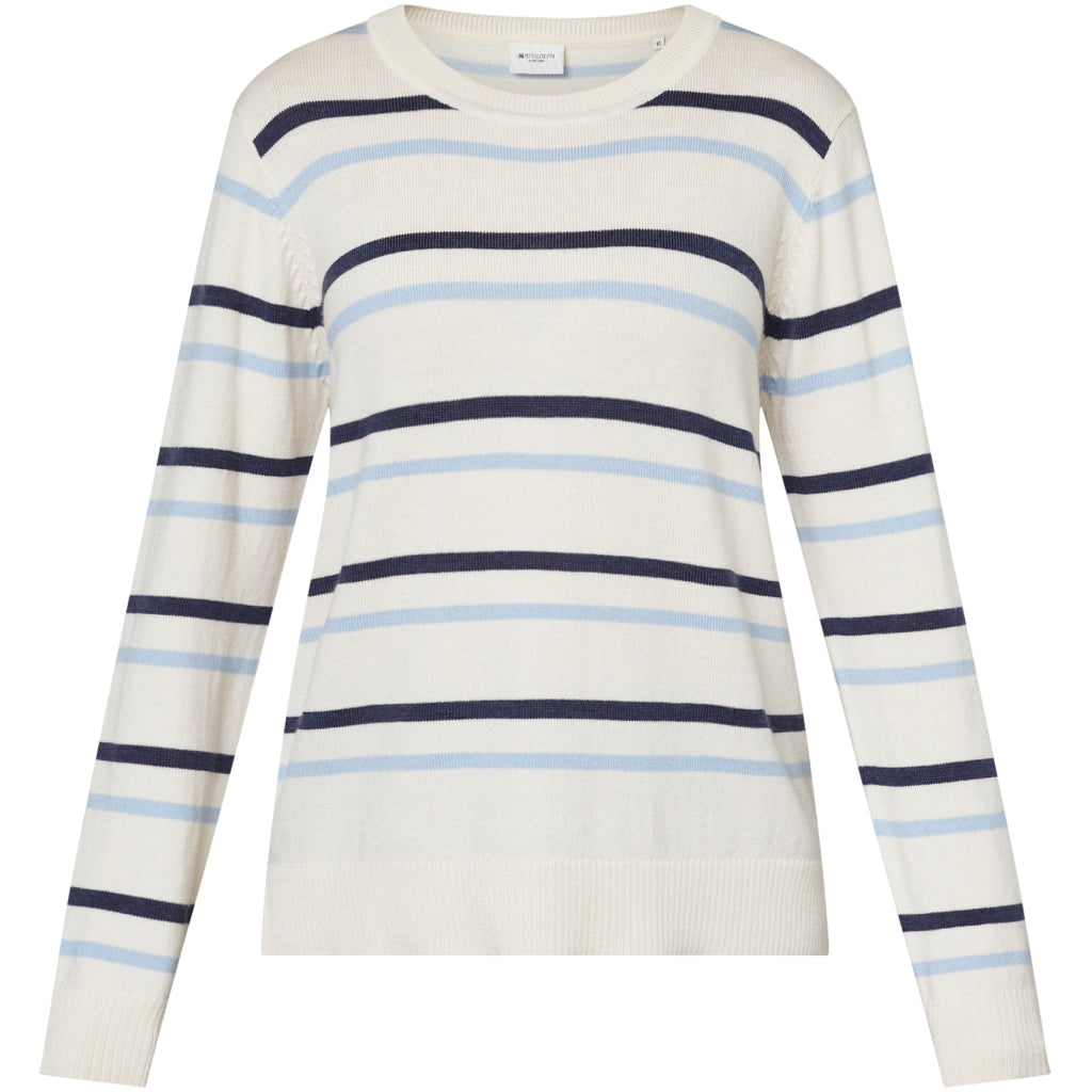 Redgreen Women RG_Jetta Knit 164 Mid Blue Stripe