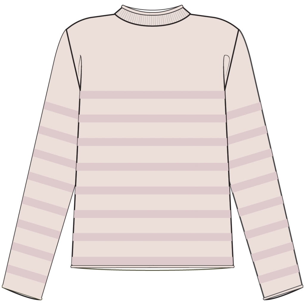 Redgreen Women RG_Kathrine Knit 141 Rose Stripe