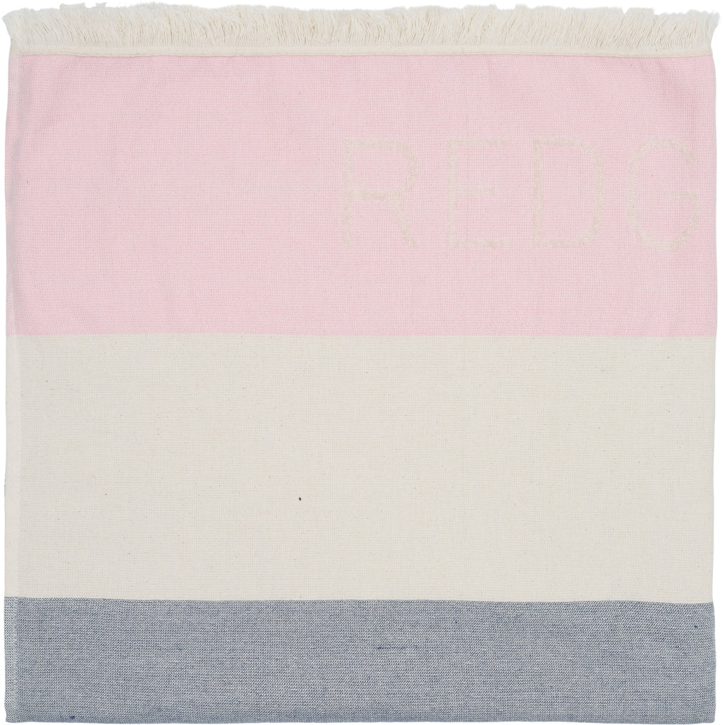 Redgreen Women Rea Towel Towels 141 Rose Stripe