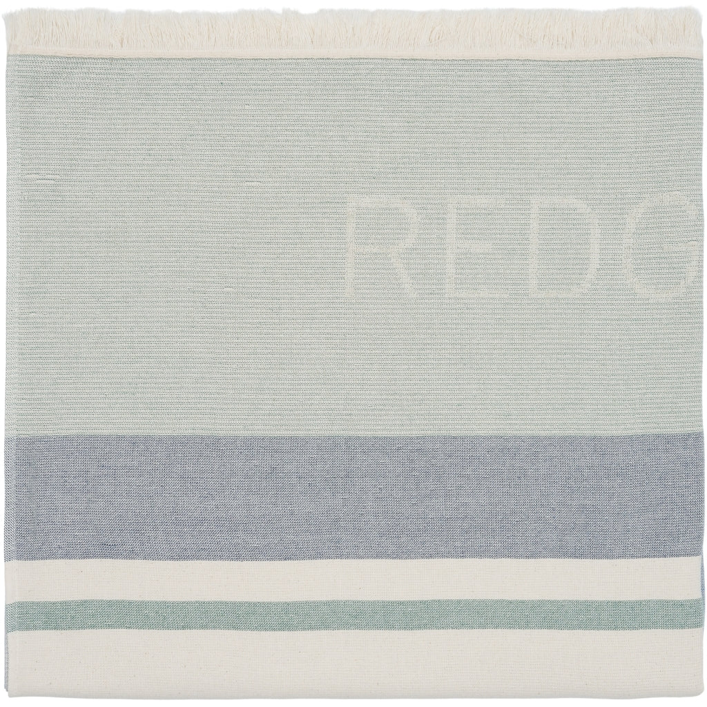 Redgreen Women Rebekka Towel Towels 161 Sky Blue Stripe
