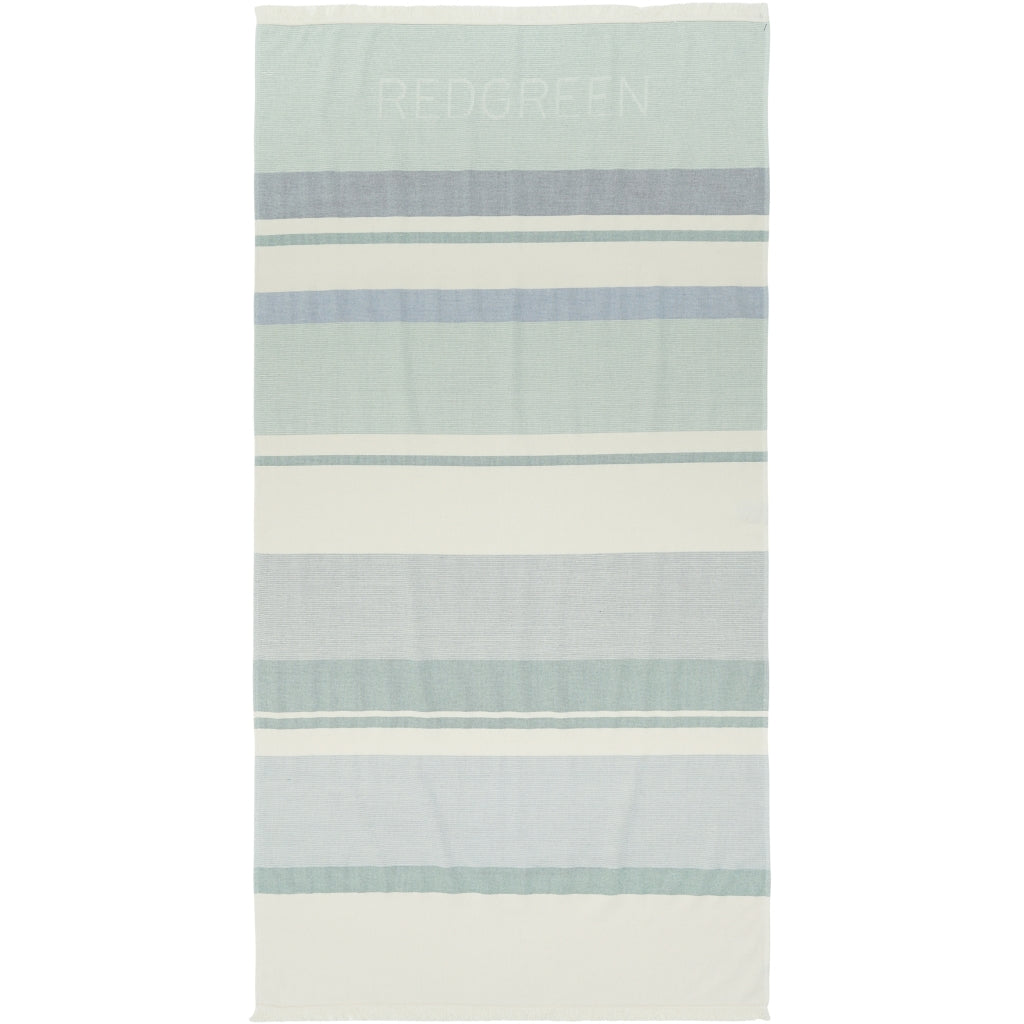 Redgreen Women Rebekka Towel Towels 161 Sky Blue Stripe