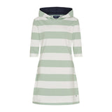 Sea Ranch Ronja Striped 3/4 Sleeve Sweat Dress Dresses / Shirts 1099 Pearl / Pastel Green