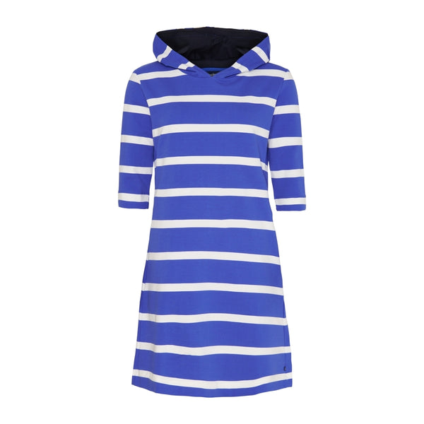Sea Ranch Ronja Striped 3/4 Sleeve Sweat Dress Dresses / Shirts 4205 Blue/Pearl