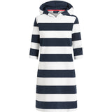 Sea Ranch Ronja Striped 3/4 Sleeve Sweat Dress Dresses / Shirts SR Navy/Pearl