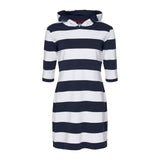 Sea Ranch Ronja Striped 3/4 Sleeve Sweat Dress Dresses / Shirts SR Navy/Pearl