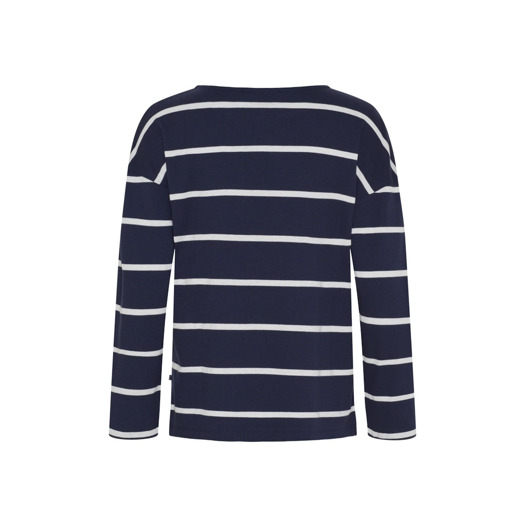 Sea Ranch SR_Alma Long Sleeve Tee SR Navy/Pearl