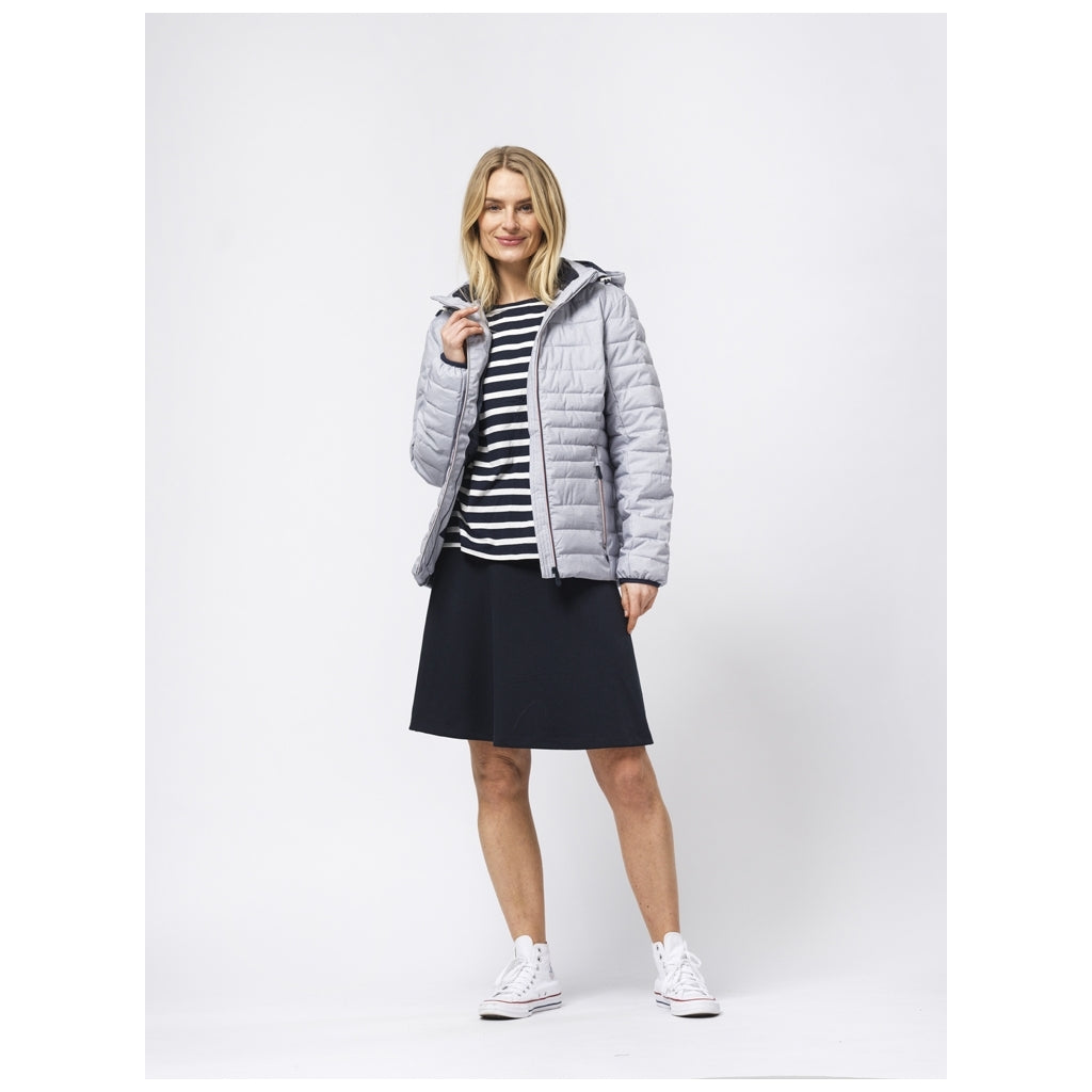 Sea Ranch SR_Elisabeth Jackets and Coats Light Blue Melange