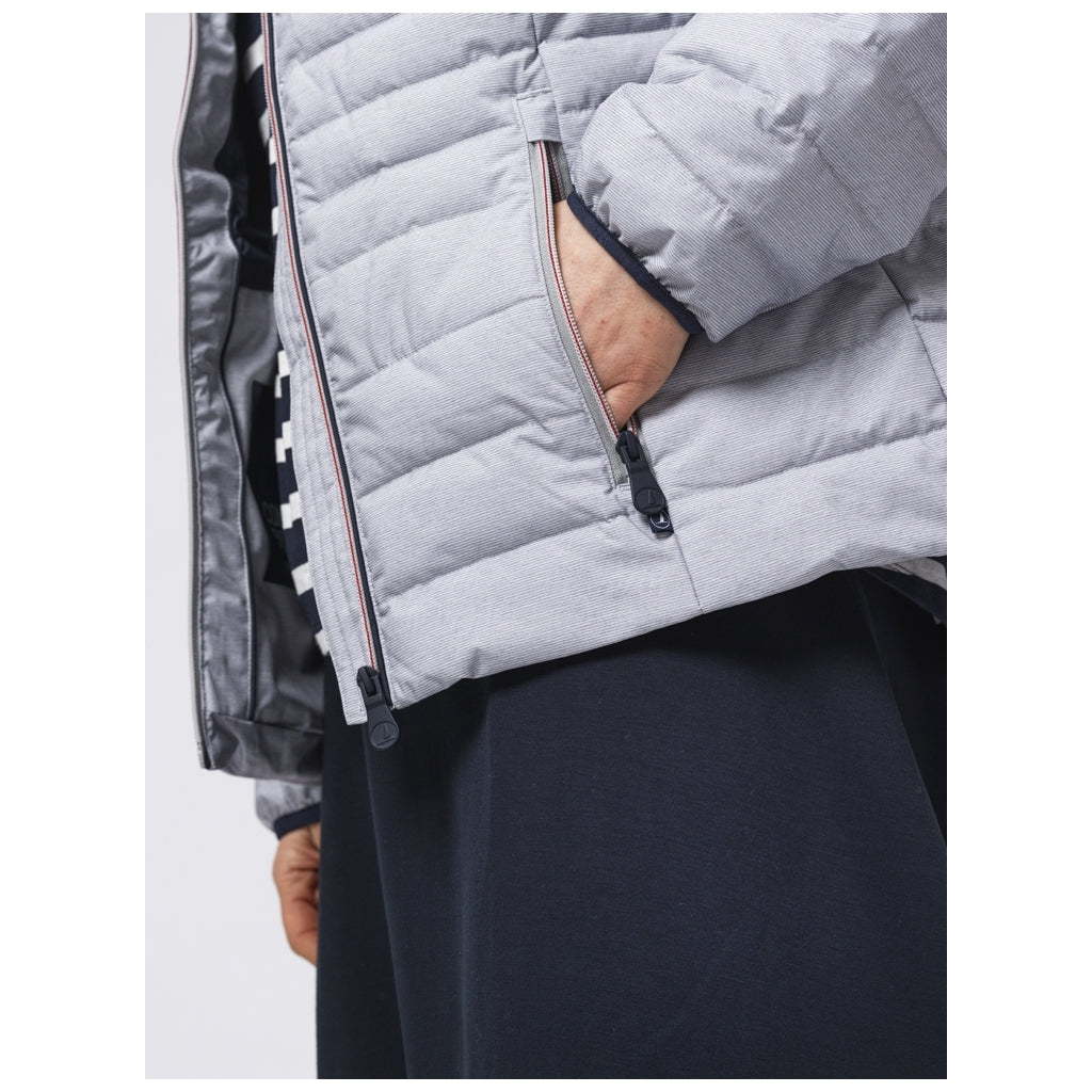 Sea Ranch SR_Elisabeth Jackets and Coats Light Blue Melange