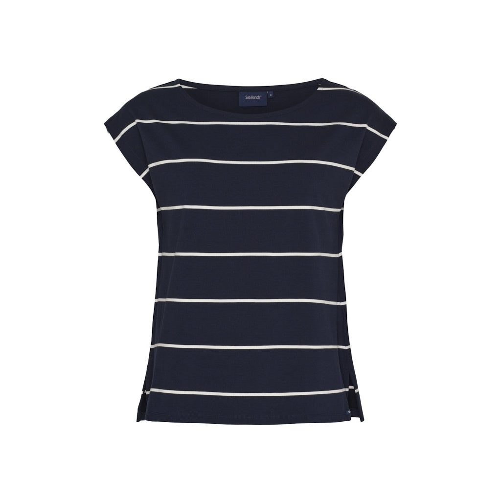 Sea Ranch SR_Nikita Short Sleeve Tee Dark Navy/Pearl