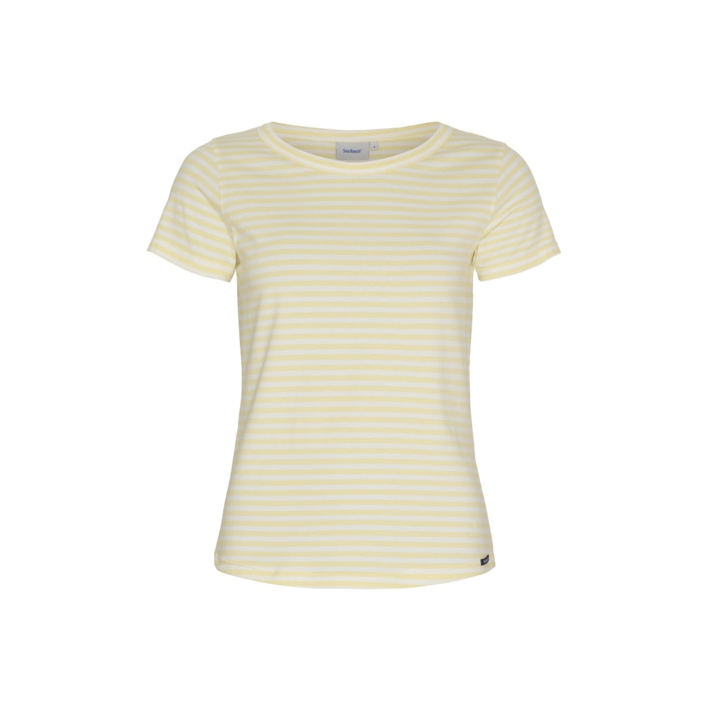 Sea Ranch SR_Tilda Short Sleeve Tee 1144 Pearl/Vanilla