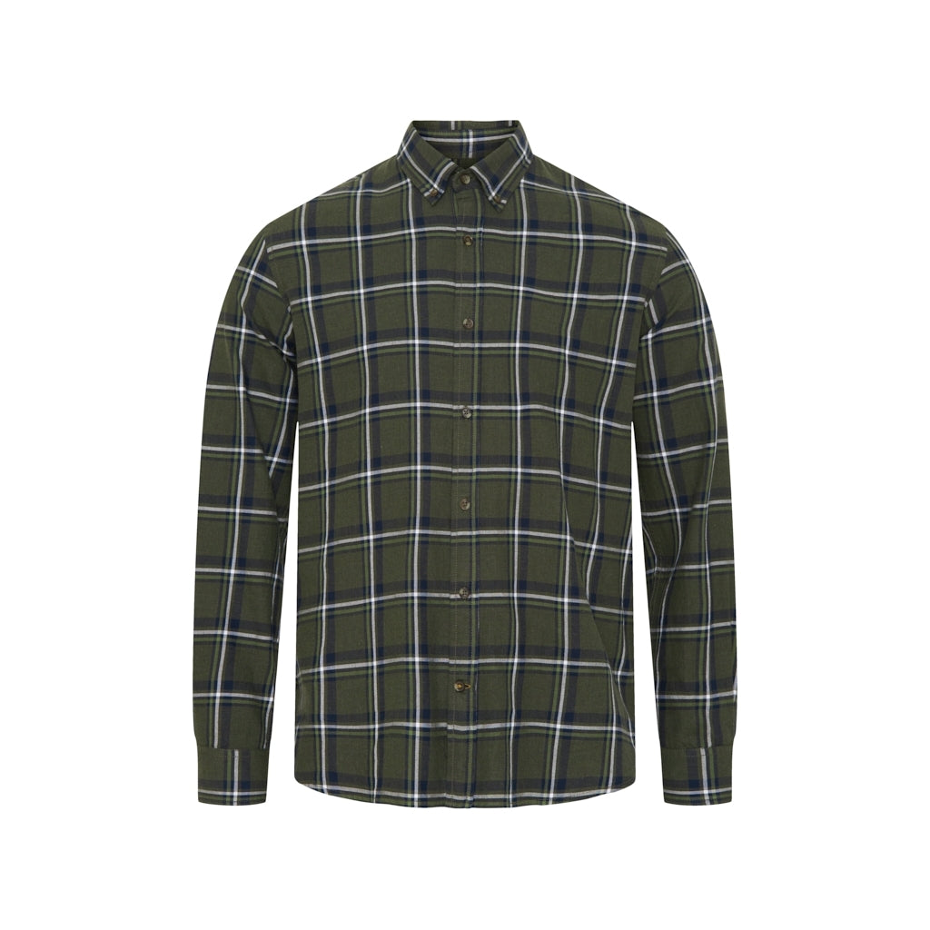 Sea Ranch Sammy Shirt Shirts Dark Green