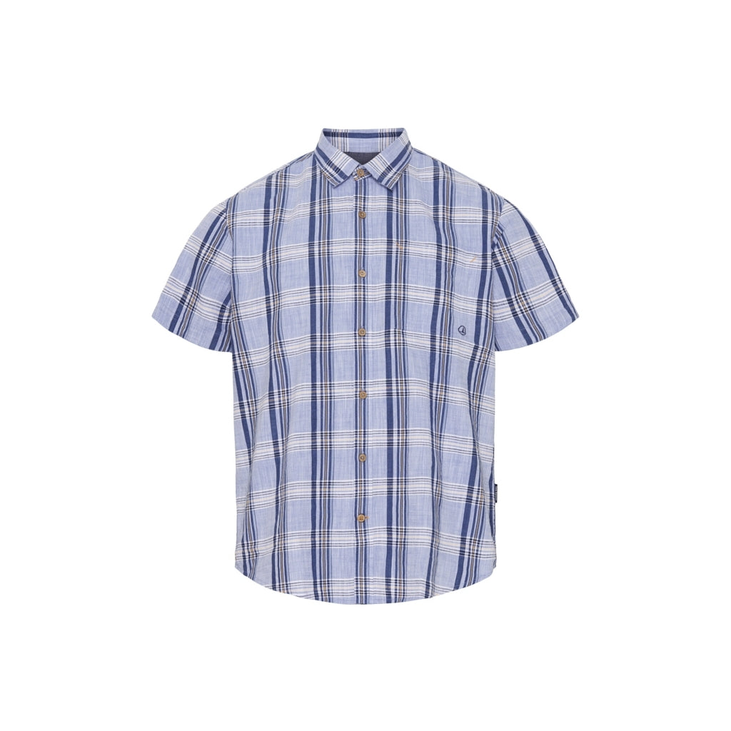 Sea Ranch Sandy Short Sleeve Shirt Shirts 4207 Coastal Blue Check
