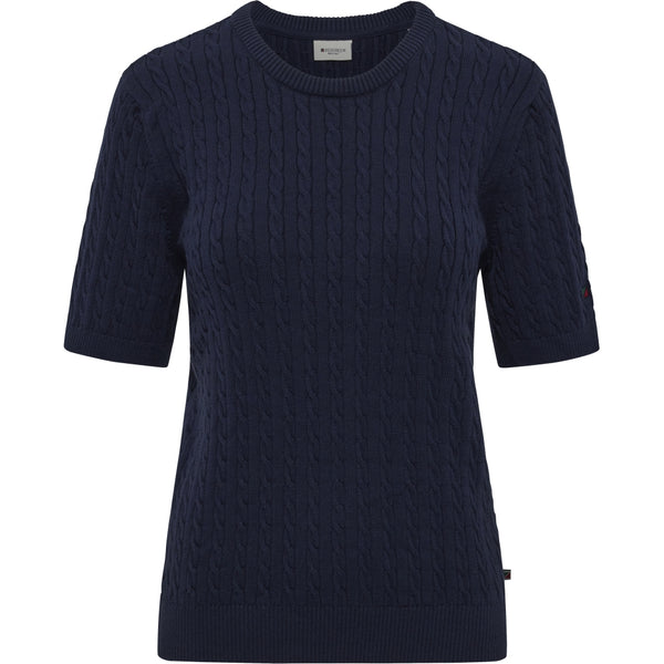 Redgreen Women Serena Cable Knit Knit 068 Navy