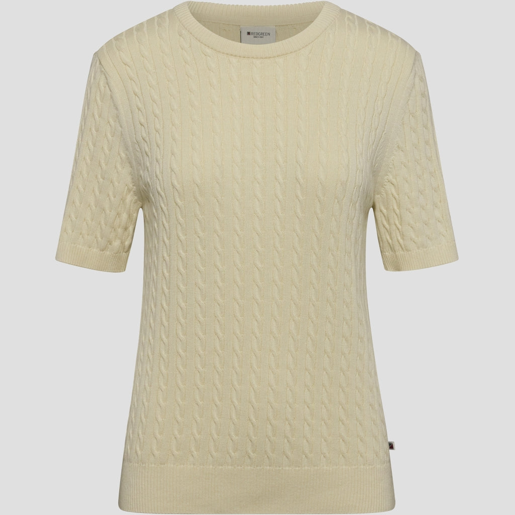 Redgreen Women Serena Cable Knit Knit Off White