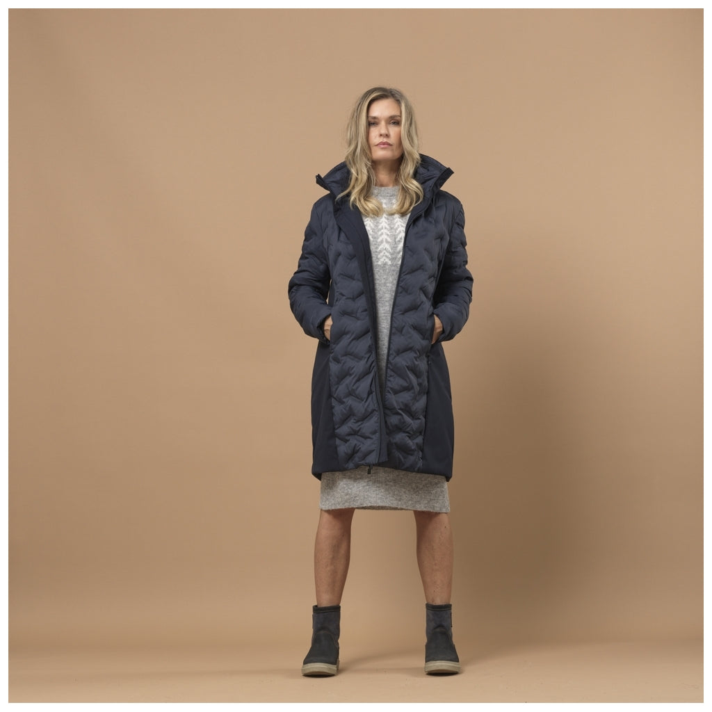 Sea Ranch Sia Coat Jackets and Coats Dark Navy