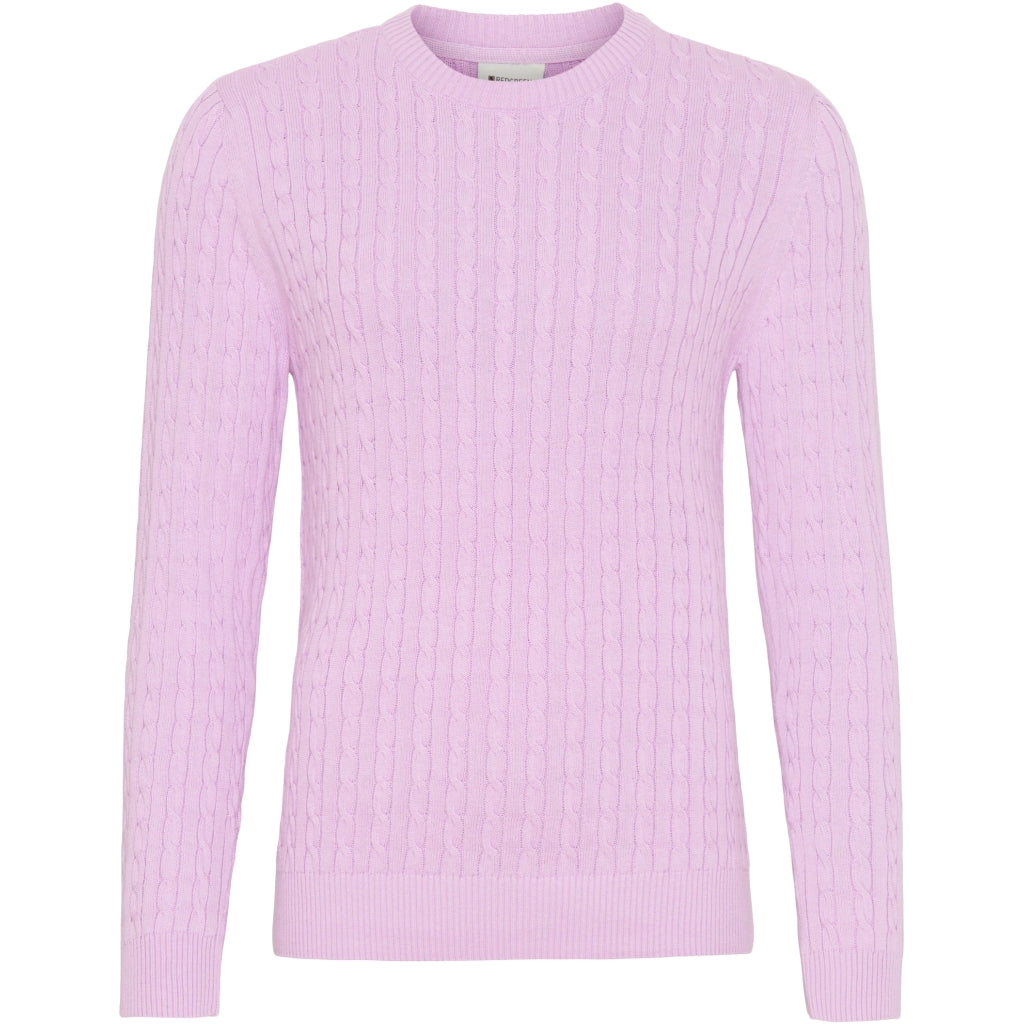 Redgreen Women Simone Cable Knit Knit 082 Lavendel